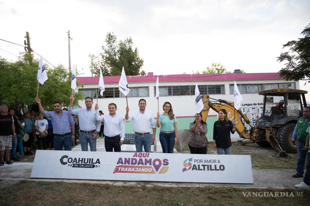 Arranca ampliación de centro comunitario en la colonia Hidalgo de Saltillo