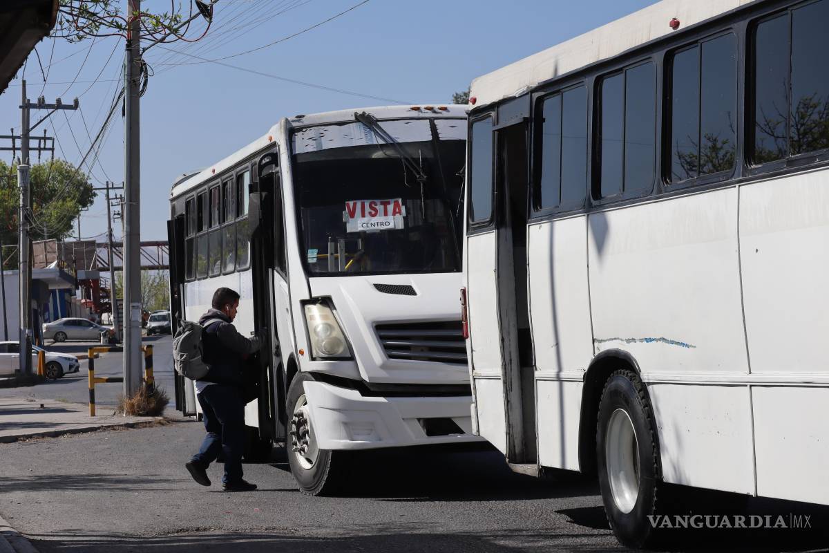 Preocupa a concesionarios rediseño de rutas en Saltillo