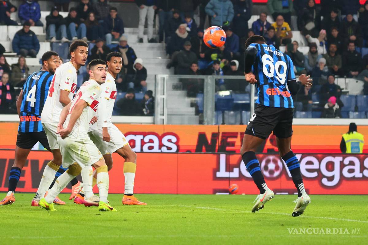 Atalanta golea al Genoa de Johan Vásquez y lo elimina de la Coppa Italia 2025-26