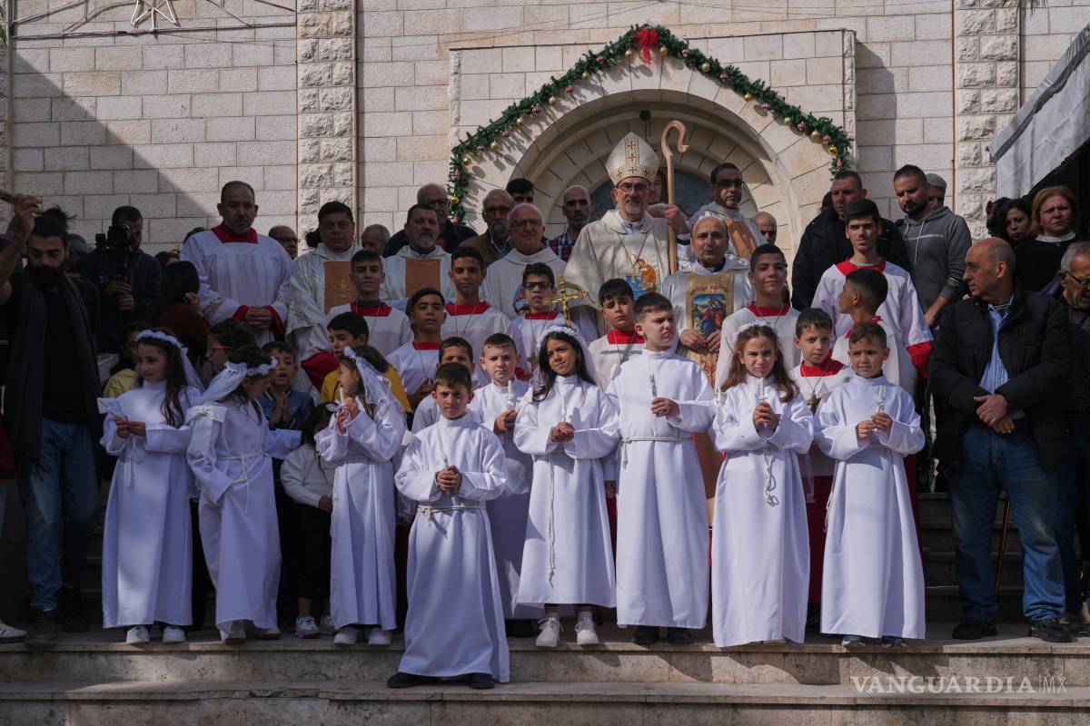 Esta pequeña comunidad cristiana de Gaza intenta mantener el espíritu navideño durante la tregua