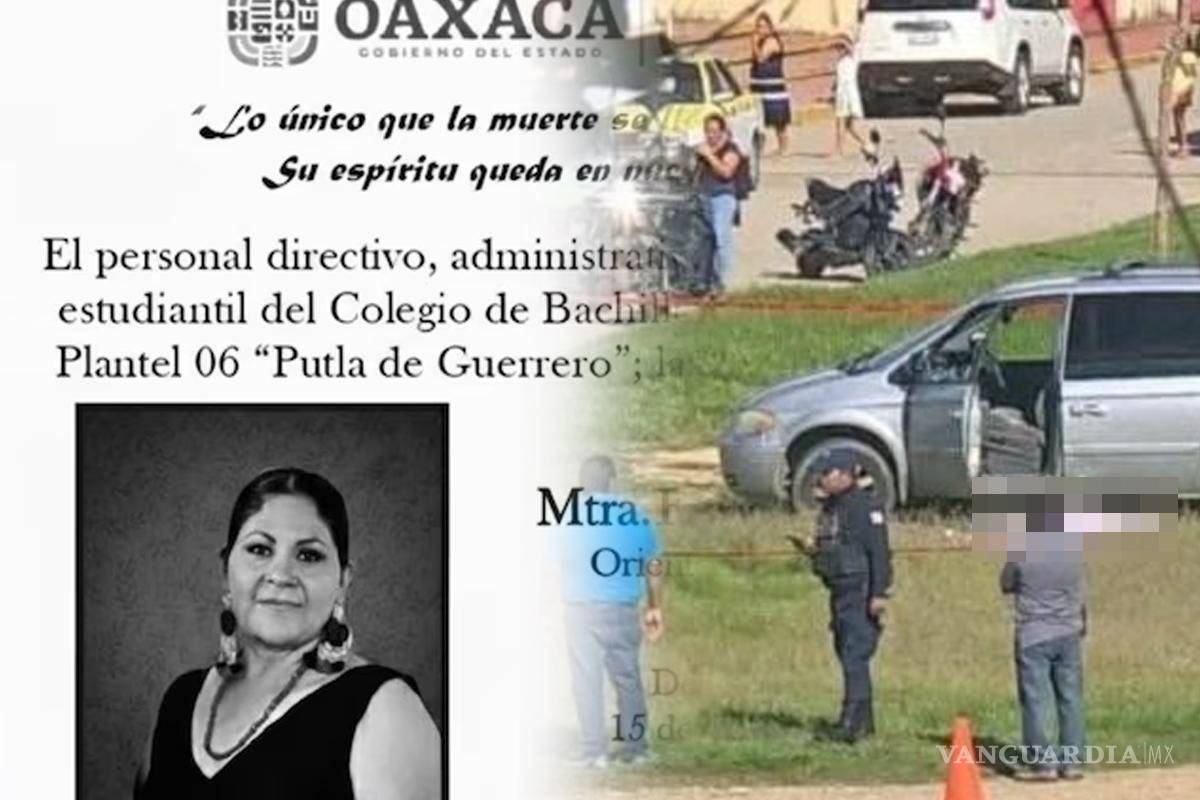 Joven de prepa asesina a su maestra por inconformidad a una calificación en Oaxaca