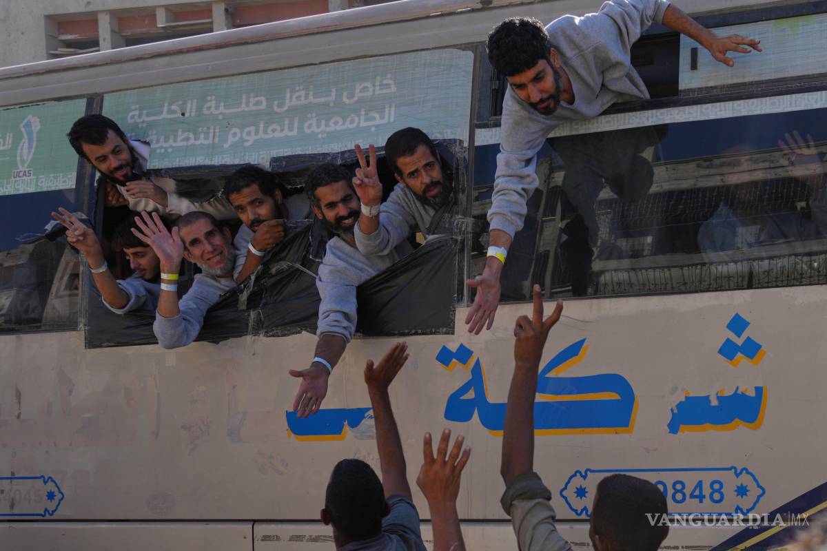 En total 154 prisioneros palestinos excarcelados por Israel llegan a Egipto