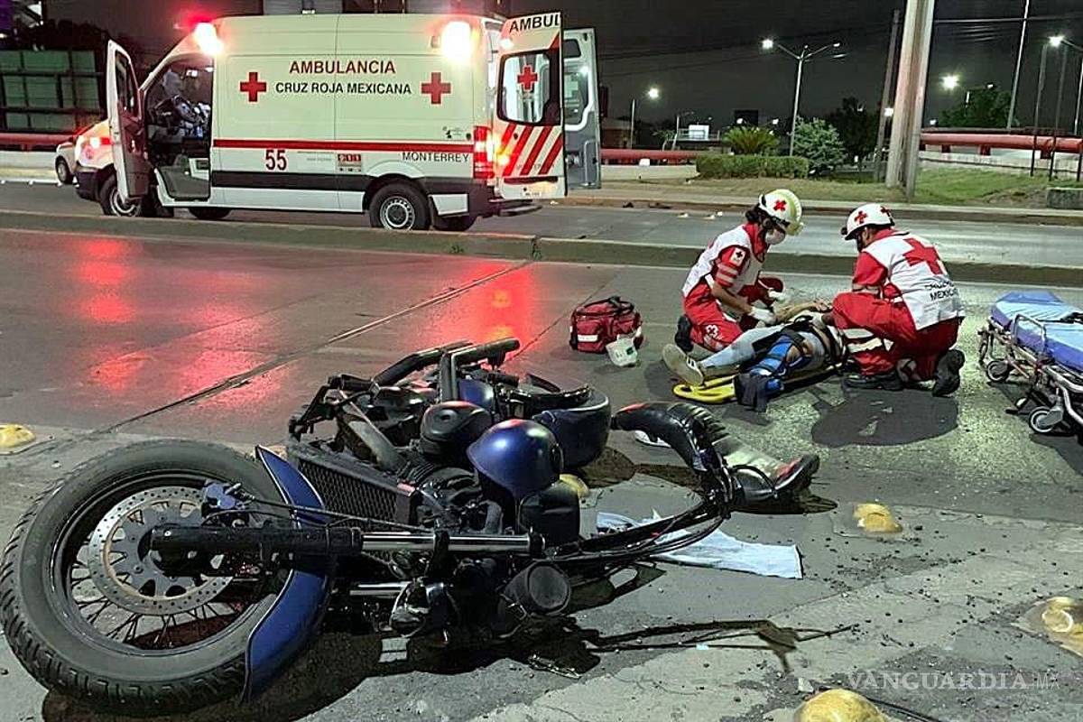 Coahuila: crece 34% el número de motociclistas lesionados en Saltillo, llaman a legislar