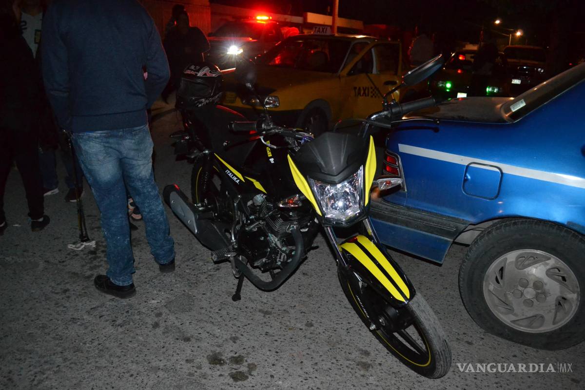 Saltillo: muere hombre después de cinco días por caída en moto