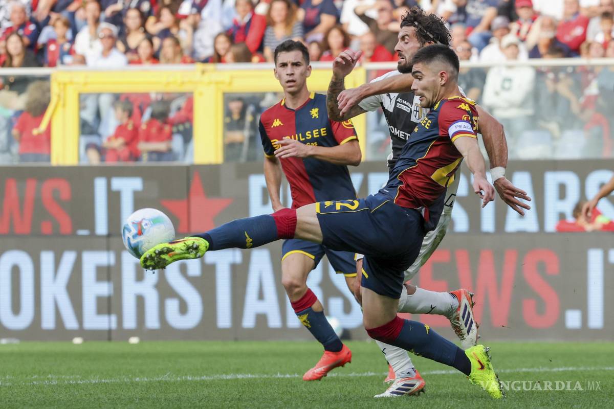 Johan Vásquez sostiene al Genoa en el empate sin goles ante Parma