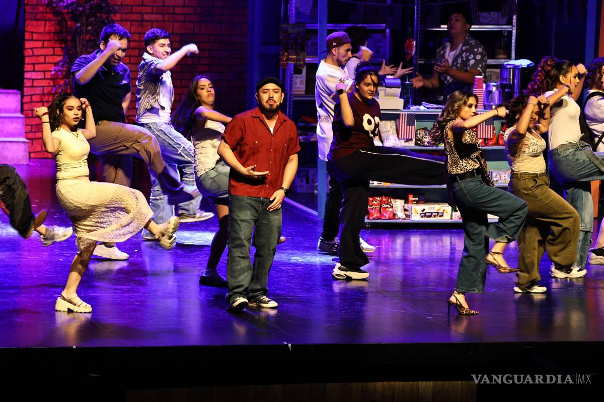 $!SOU y Cuarta Pared llenan de ritmo latino el Teatro de la Ciudad con ‘In The Heights’ en Saltillo