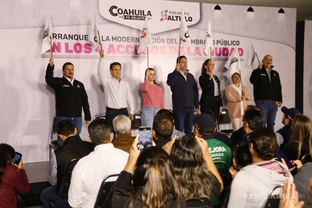 Invierten 15 mdp en modernización de alumbrado en accesos a Saltillo; sustituirán más de mil luminarias