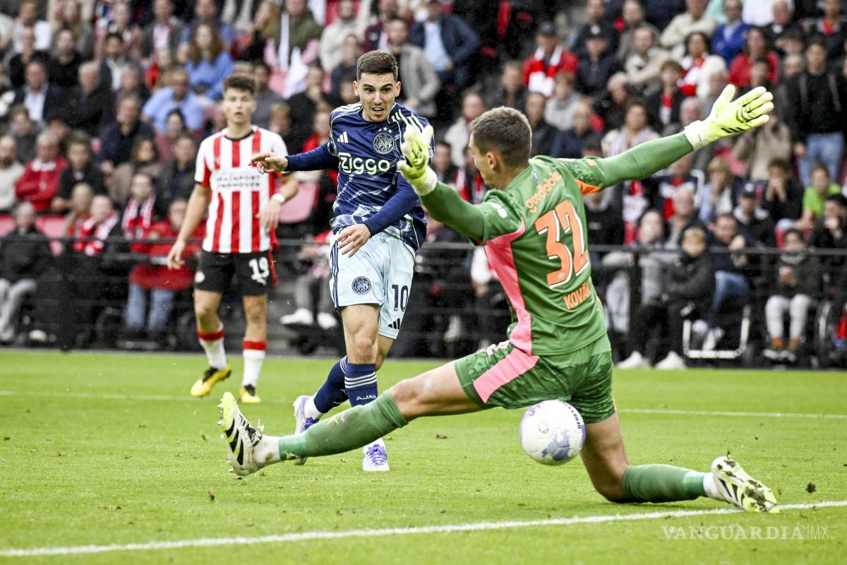 PSV y Ajax firman empate en un emocionante De Topper