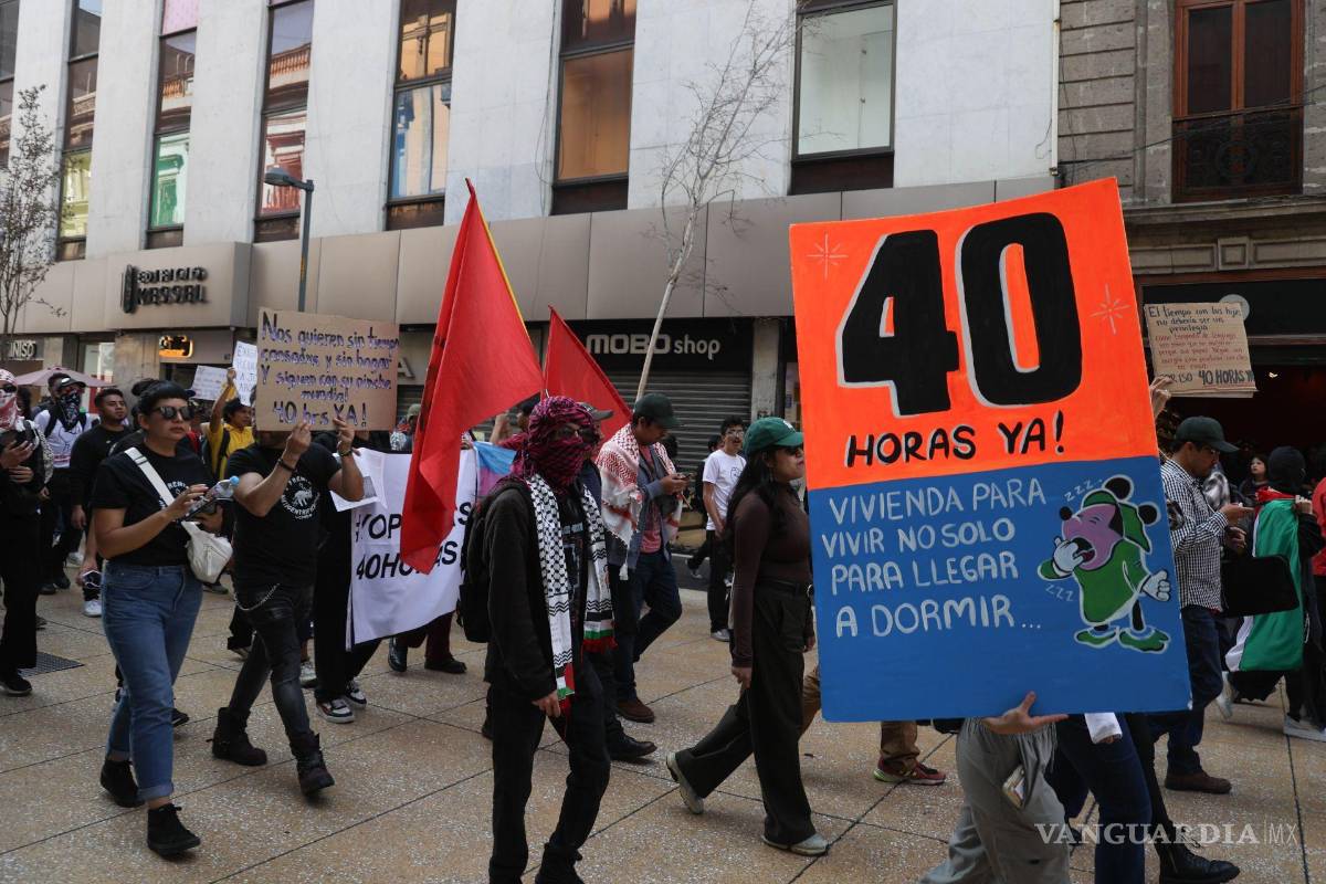 Activistas reclaman a Morena: ‘no hay voluntad política para aprobar las 40 horas’