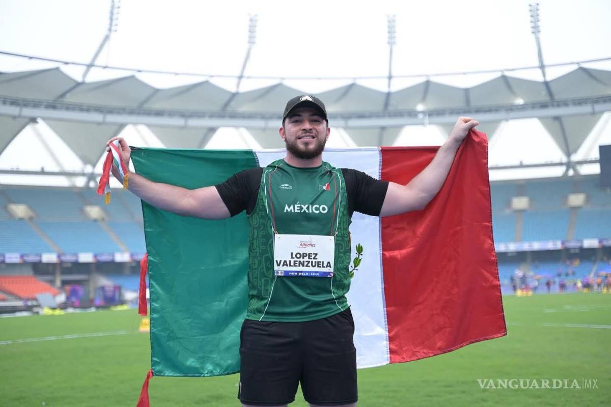 Luis Carlos López da oro a México en el Mundial de Paratletismo 2025
