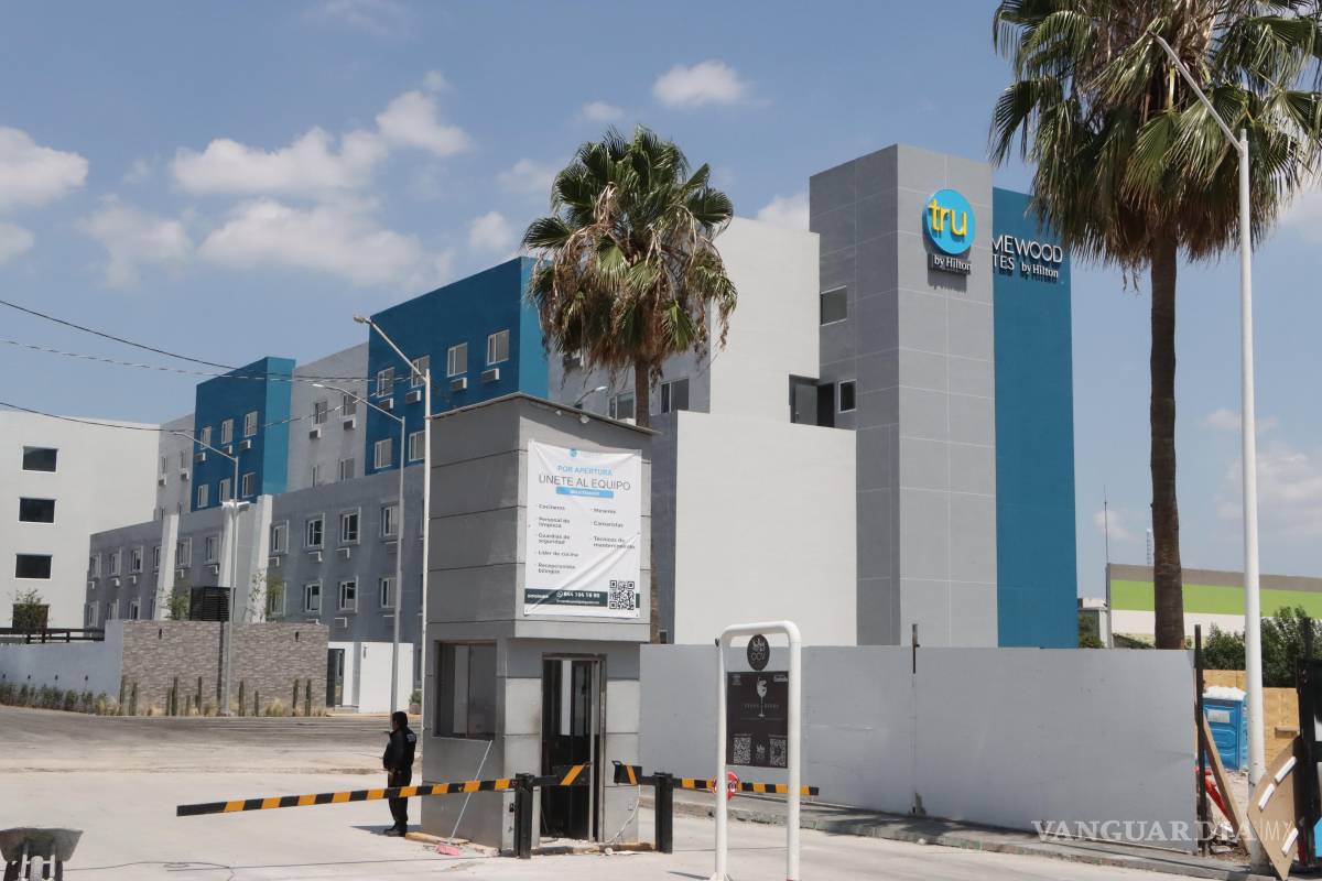 Alistan inicio de operaciones de hoteles Homewood y True en Saltillo