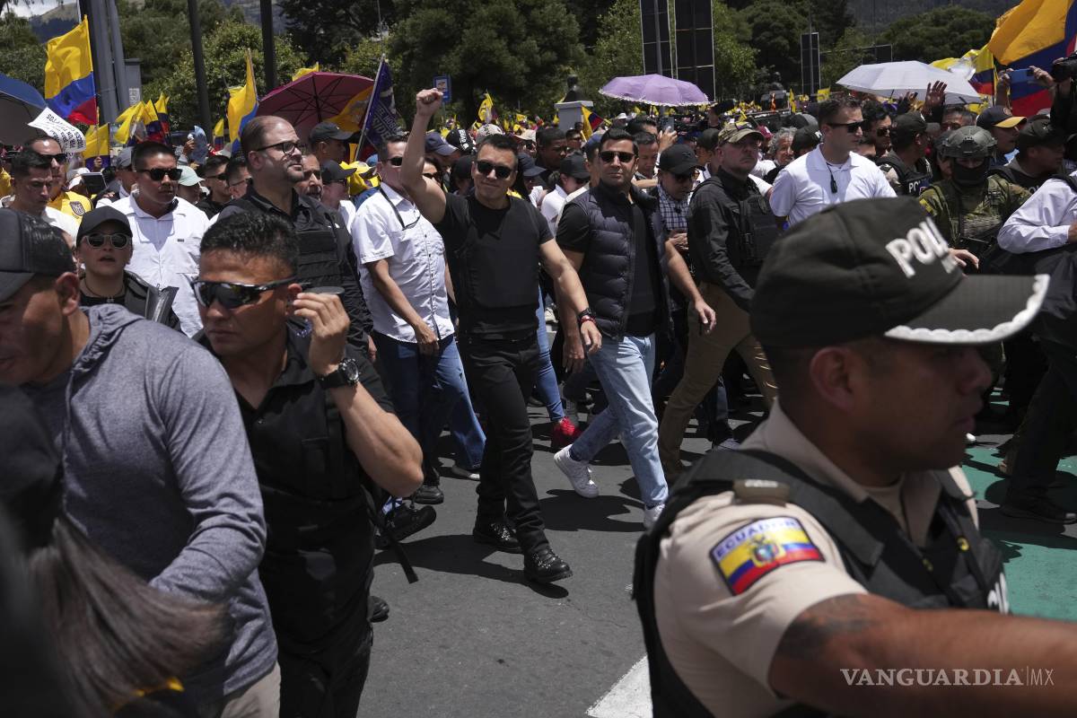 Daniel Noboa marcha a la Corte Constitucional en contra de recientes fallos