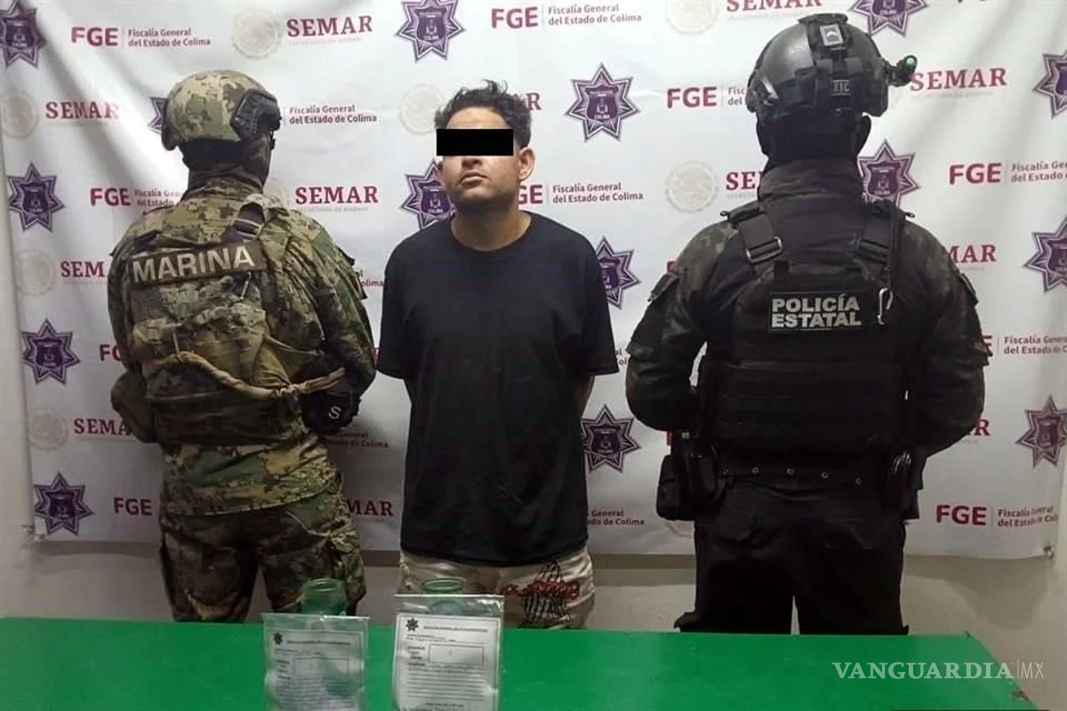 Detienen en Colima a operador del CJNG