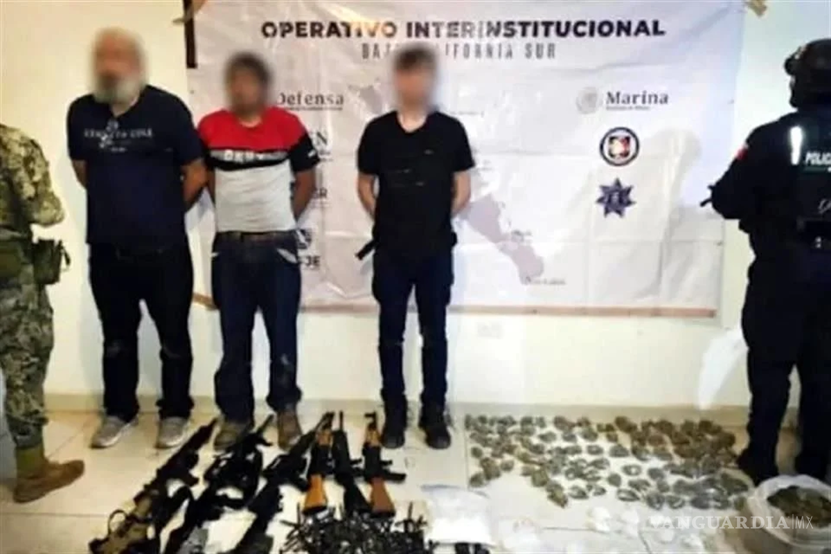 Detienen a 3 de facción de ‘Los Mayos’ en Baja California Sur