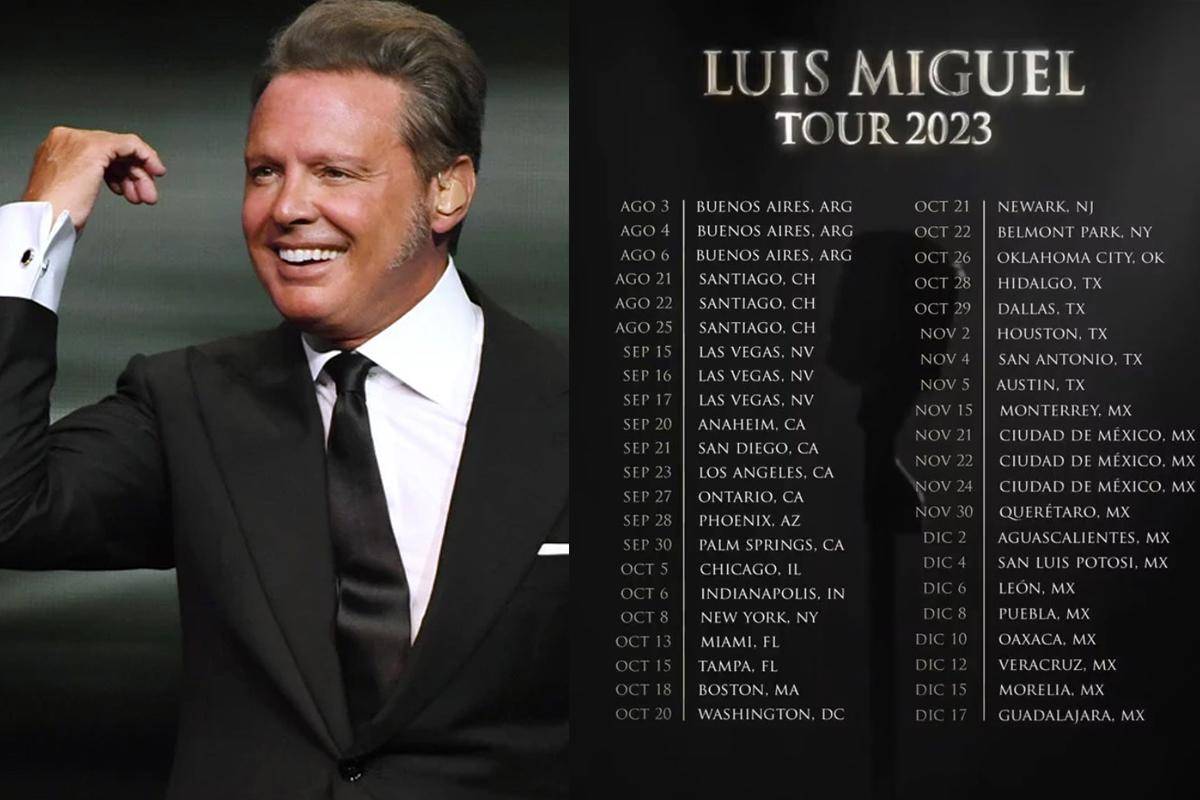 Luis Miguel anuncia venta de boletos para su Tour 2023... ¡pero no
