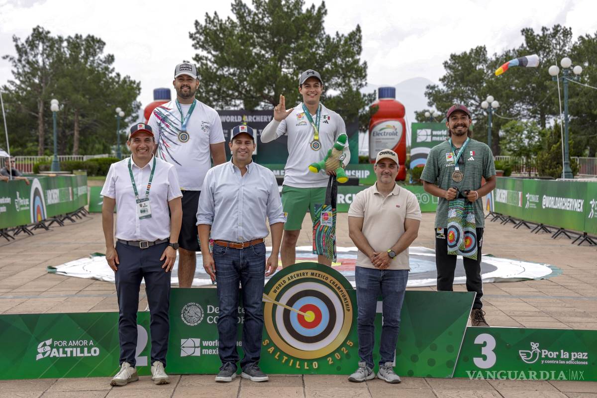 $!Las finales del World Archery México Championship 2025 se llevaron a cabo en la explanada del Parque Las Maravillas de Saltillo.