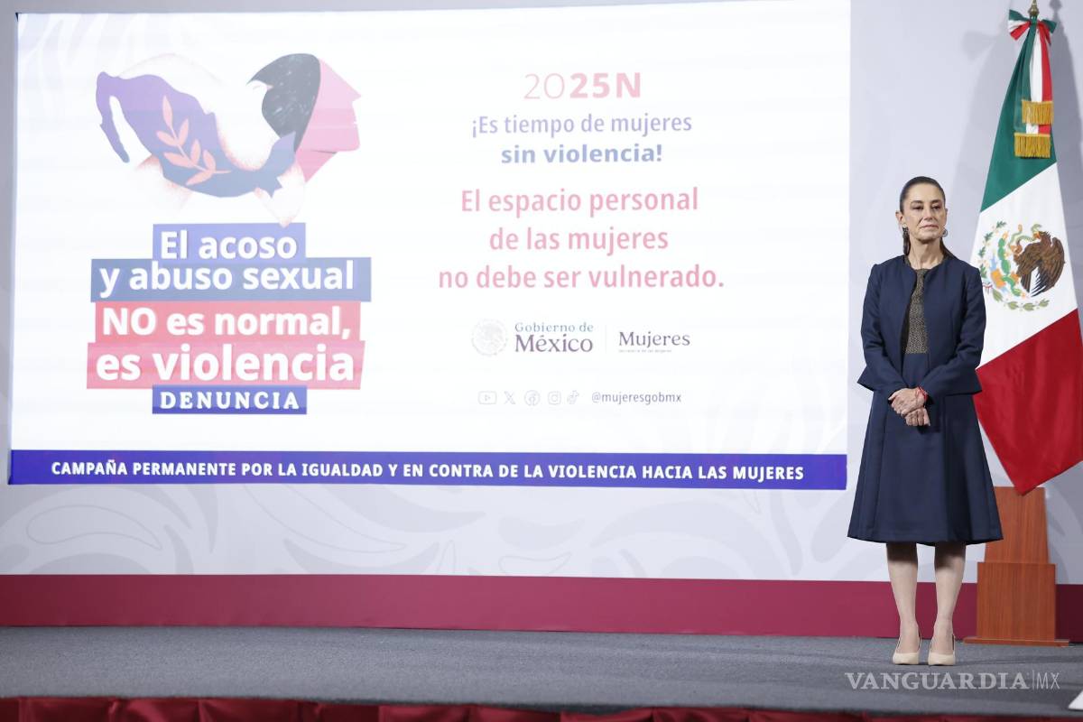 $!El Gobierno de México anunció un plan integral contra el abuso sexual con el objetivo de agilizar las denuncias, mejorar la atención a las víctimas.