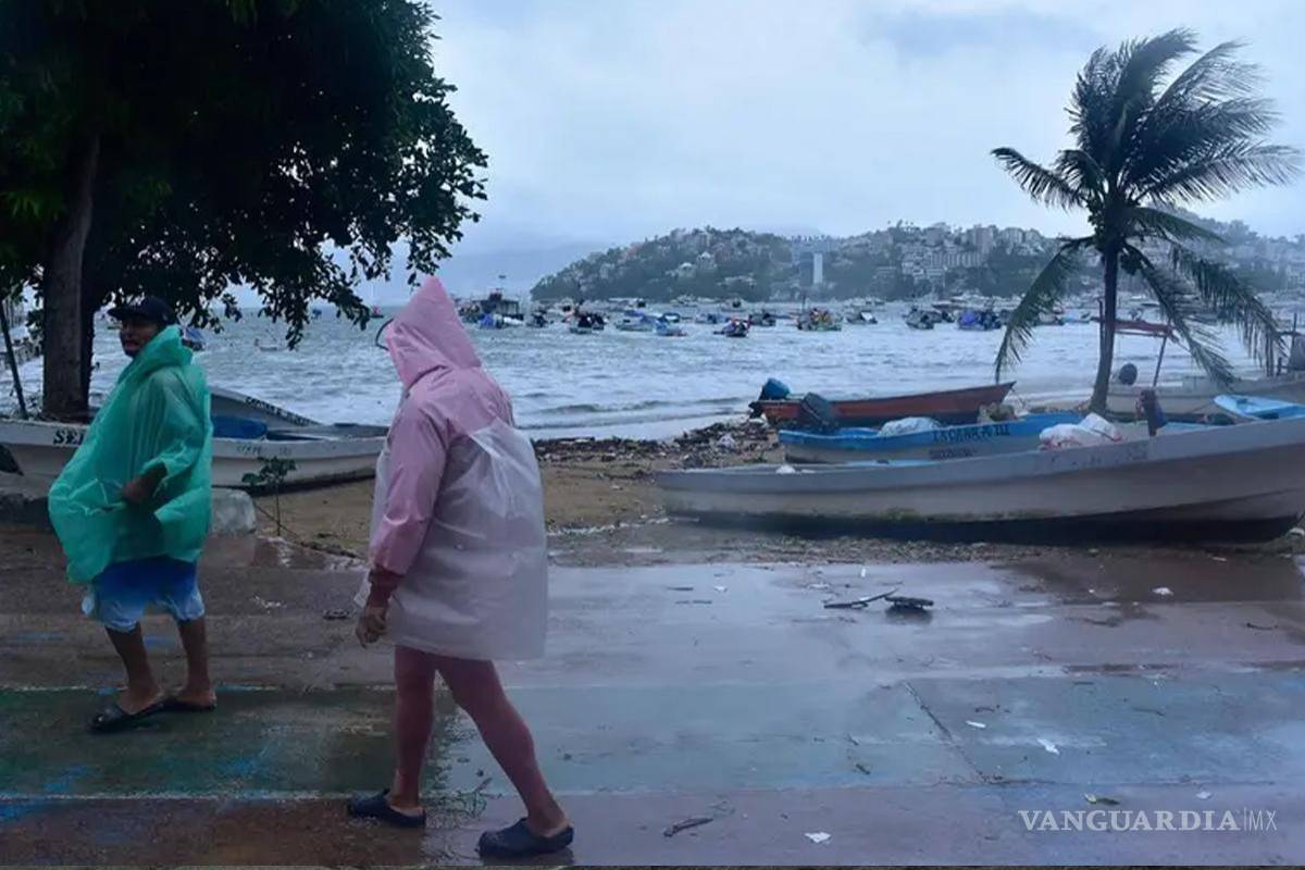 ¡Alerta SMN!... Ciclón tropical generará lluvias torrenciales y oleaje alto en Guerrero, Veracruz, Tabasco y Chiapas