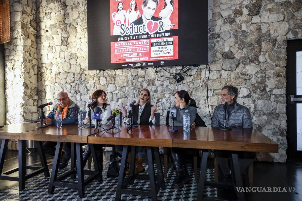 $!Chantal Andere aseguró que la buena relación con sus compañeros se refleja a la hora de la obra en escena.