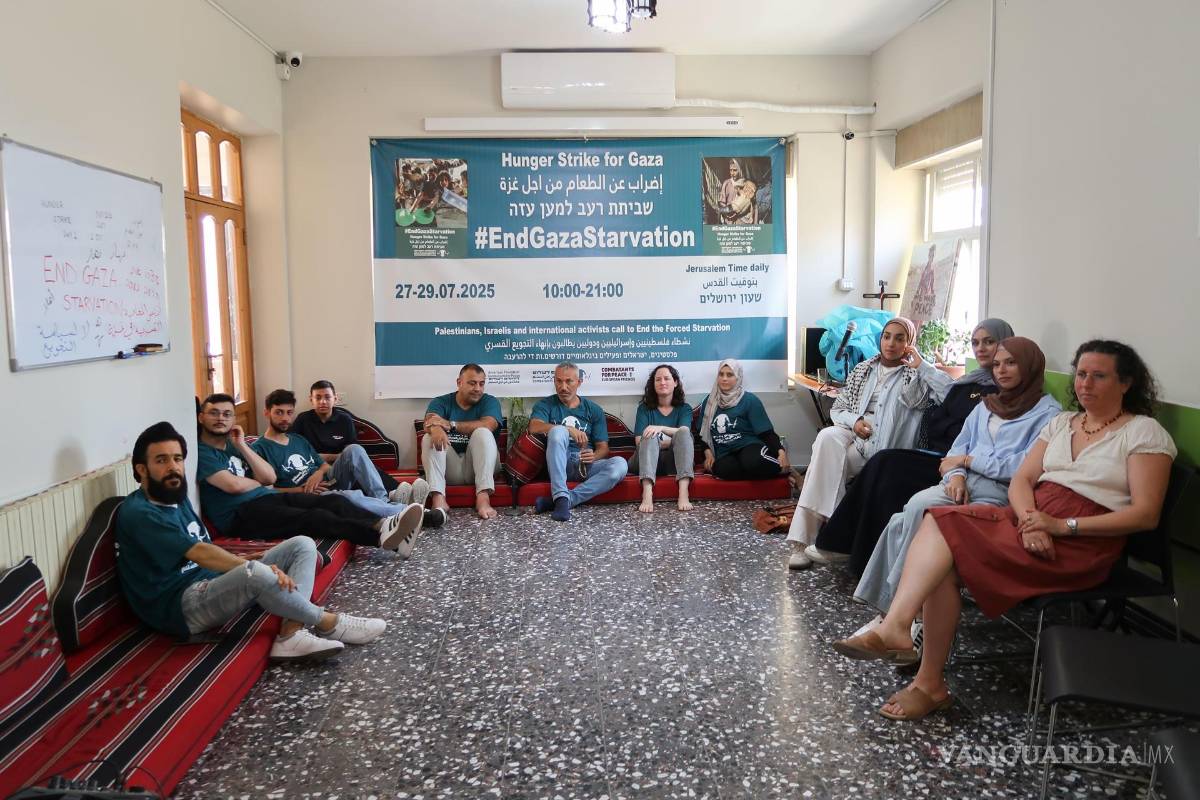 ‘Vine por la paz’: israelíes y palestinos ayunan en protesta contra la guerra en Gaza