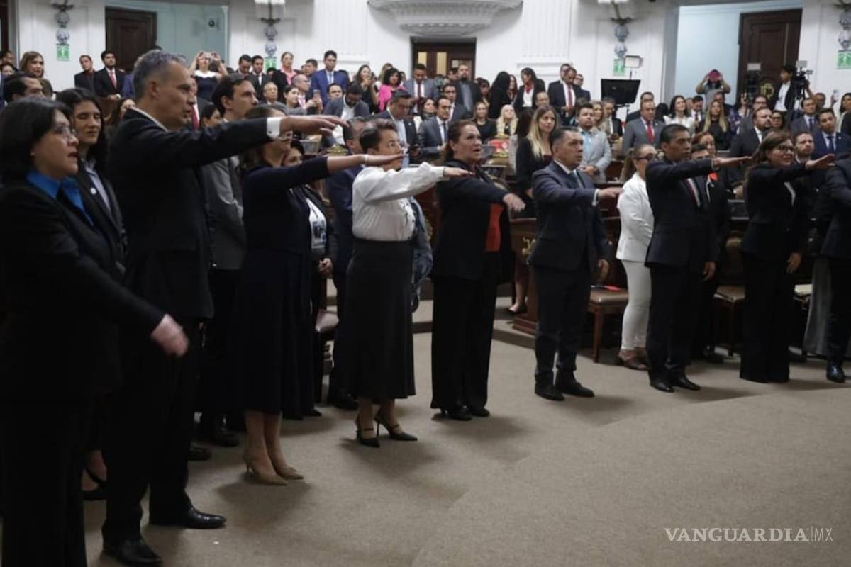 Rinden protesta 137 jueces y magistrados para el Congreso de la Ciudad de México