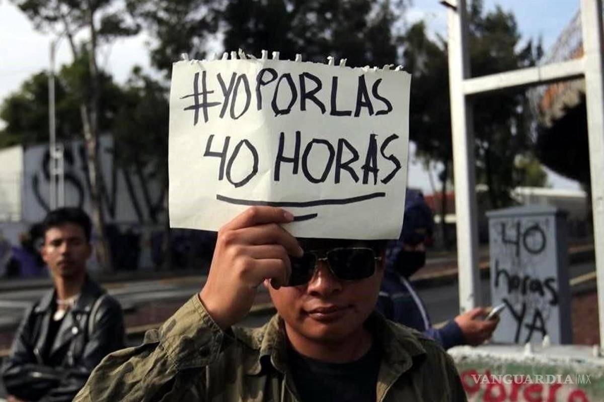 ¿Jornada de 40 horas es engañosa?... No descansarás 2 días, solo trabajarás menos horas