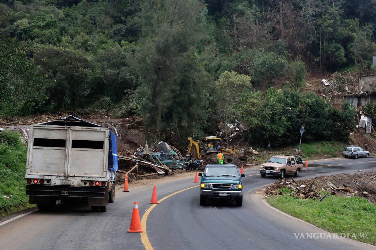 Siguen incomunicadas 160 comunidades por lluvias en 5 estados