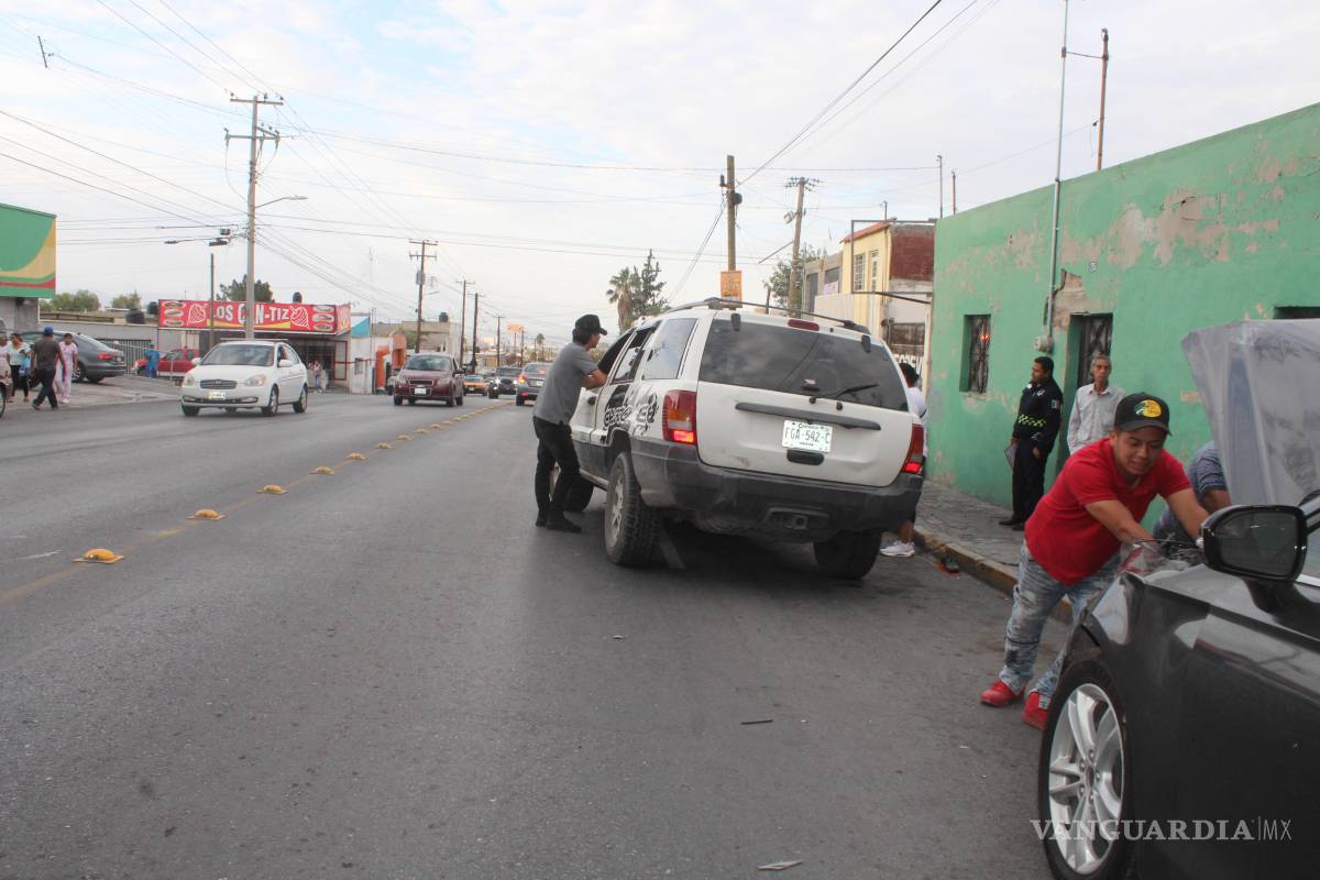 Aparatoso choque múltiple provoca caos vial en la colonia Centenario