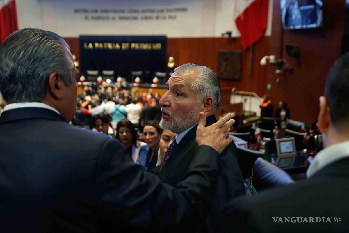 Se rebelan 13 senadores contra Adán López y le exigen no imponer sus decisiones y rendir cuentas