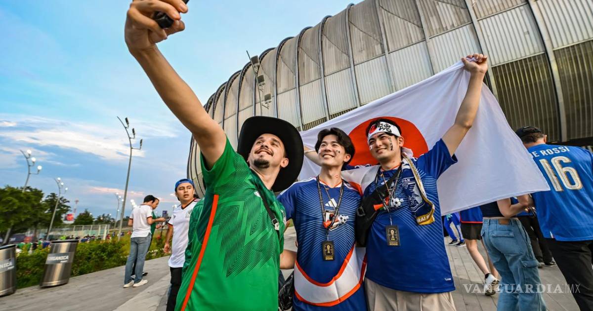 Partido 1000 del Mundial 2026: aficionados japoneses viven un momento histórico en Monterrey