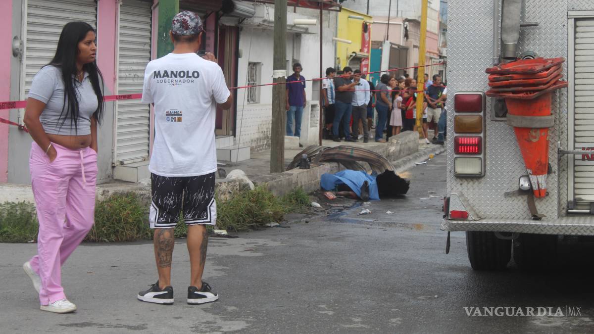Explosión acaba con la vida de peatón, en Saltillo