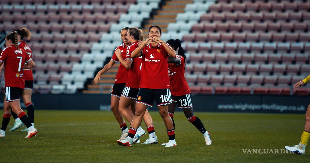 Rebeca Bernal vuelve a marcar con Manchester United y llega a tres goles en Inglaterra