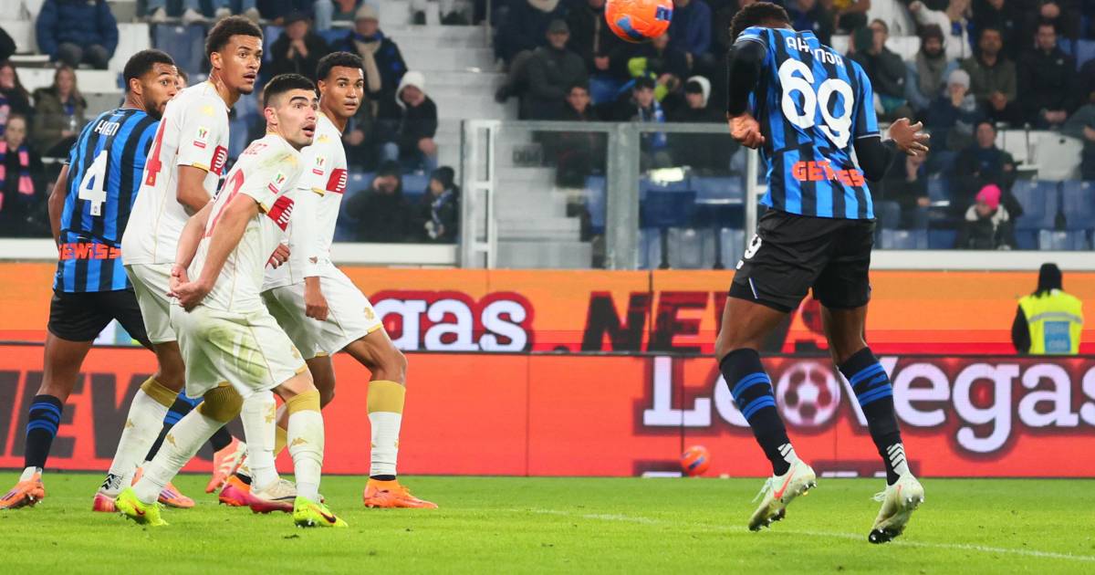 Atalanta golea al Genoa de Johan Vásquez y lo elimina de la Coppa Italia 2025-26