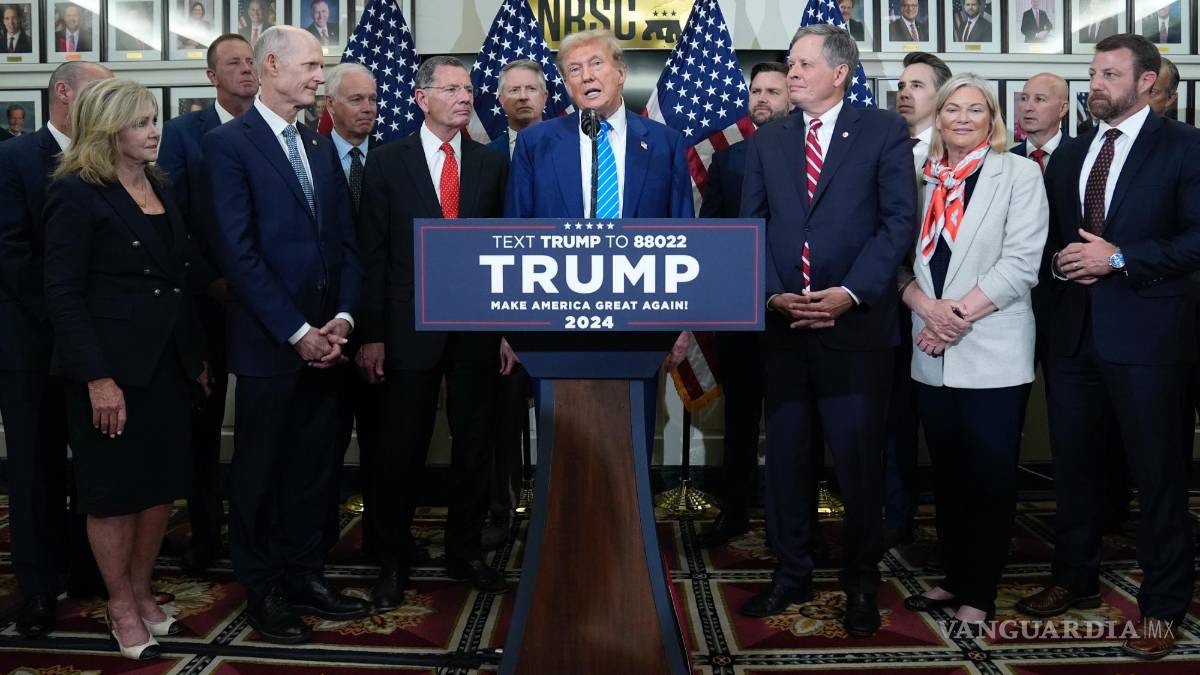 Por primera vez Trump visita el Capitolio desde el asalto del 6 de enero de 2021