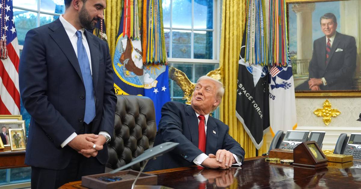 Trump dice que está bien que Mamdani lo llame fascista tras reunión con el socialista