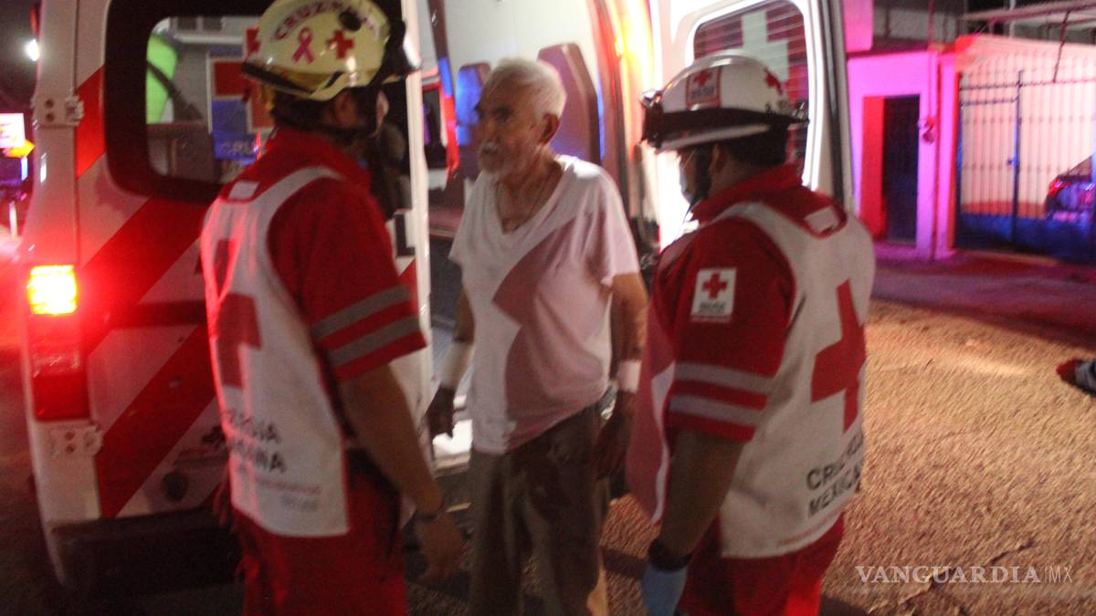 PLEITO DE ANCIANOS DEJA UN LESIONADO