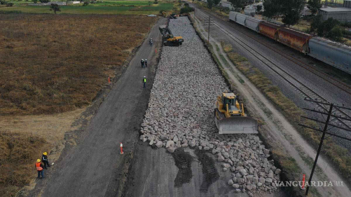 Avanzan en Nuevo León trabajos del tren de pasajeros Saltillo-Nuevo Laredo
