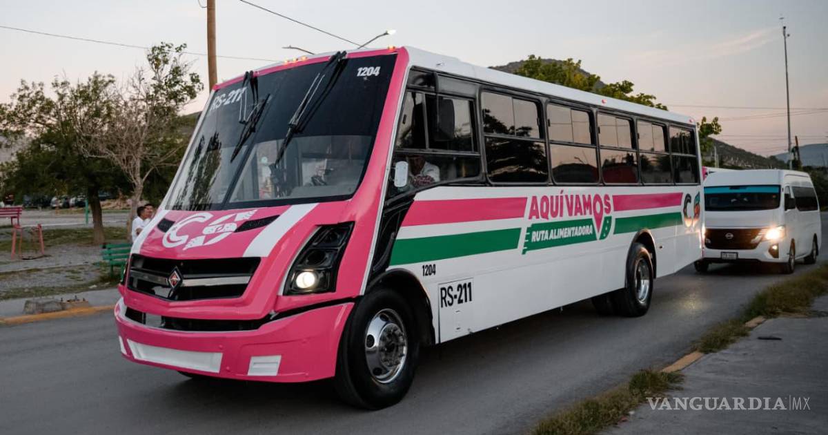 Extienden horario de dos rutas de transporte público para facilitar traslado de asistentes al FUTFEST Saltillo 2026