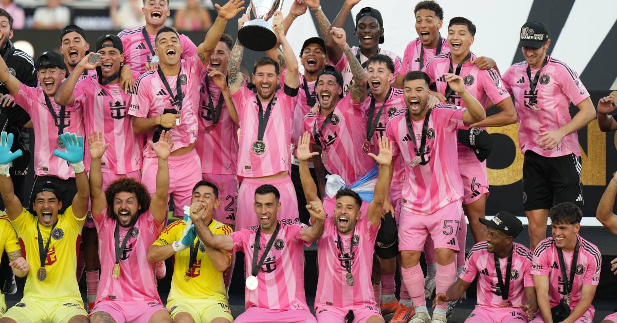 Messi guía a Inter Miami a su primera MLS Cup y despide a Busquets y Alba como campeones