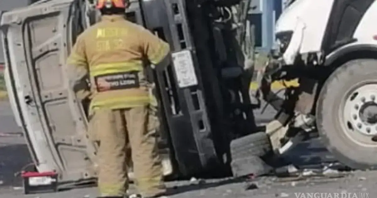 Reportan dos víctimas mortales del accidente vial en gasolinera de Nuevo León