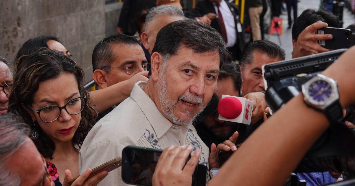 Noroña: El que a hierro mata, a hierro muere