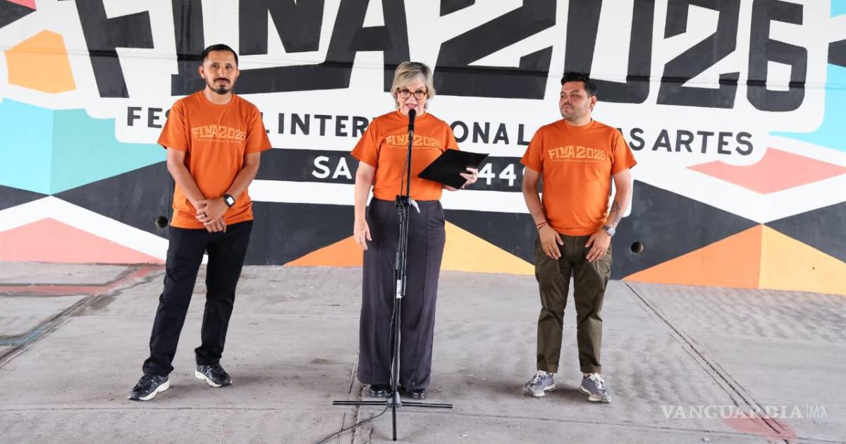 FINA 2026: Inauguran mural monumental por el aniversario 449 de Saltillo