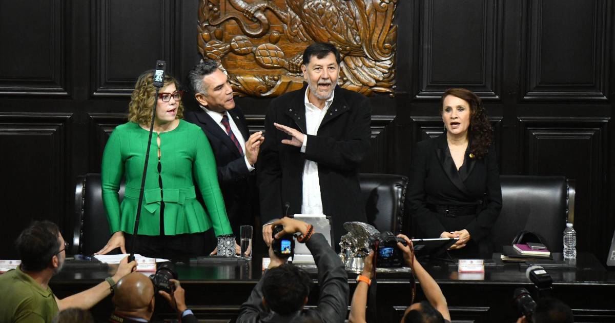 ¿Round 2? ‘Alito’ Moreno y Fernández Noroña se reencuentran en el Senado tras riña y denuncias