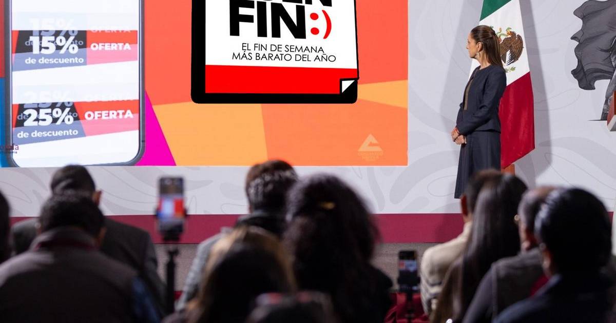 Presentan ‘El Buen Fin 2025’ en la Mañanera; prevén derrama económica de más de 200 mil millones de pesos