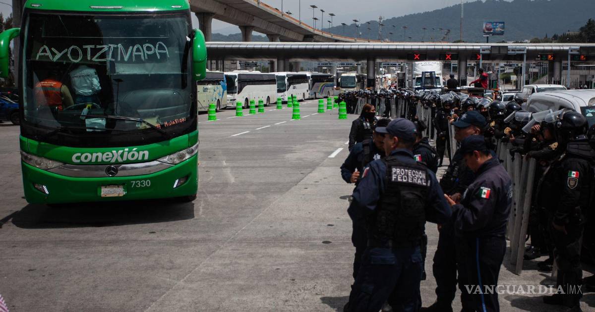 Los 59 artefactos explosivos de Tlalpan fueron hallados en transporte de padres de los 43