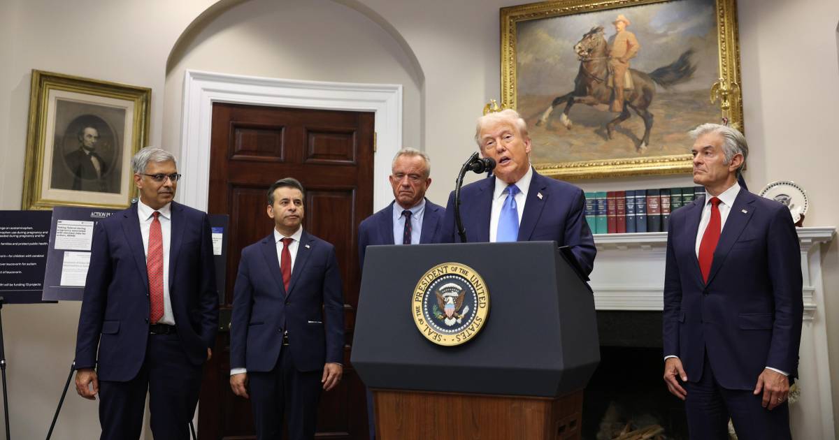 Respaldo de Trump al uso del leucovorín para el autismo sorprende al médico que lo propuso