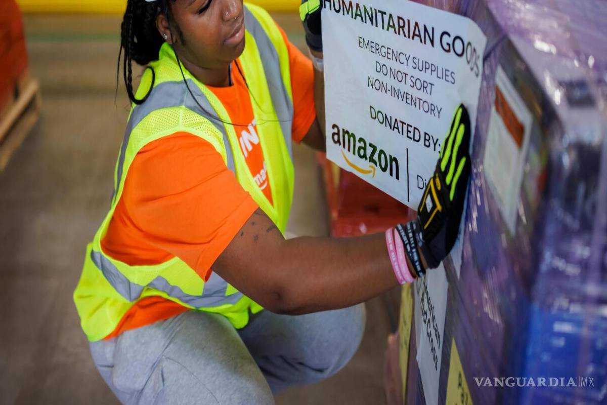 $!Amazon anunció que establecerá un puente aéreo para llevar asistencia humanitaria a Venezuela, en coordinación con el Gobierno de Estados Unidos.