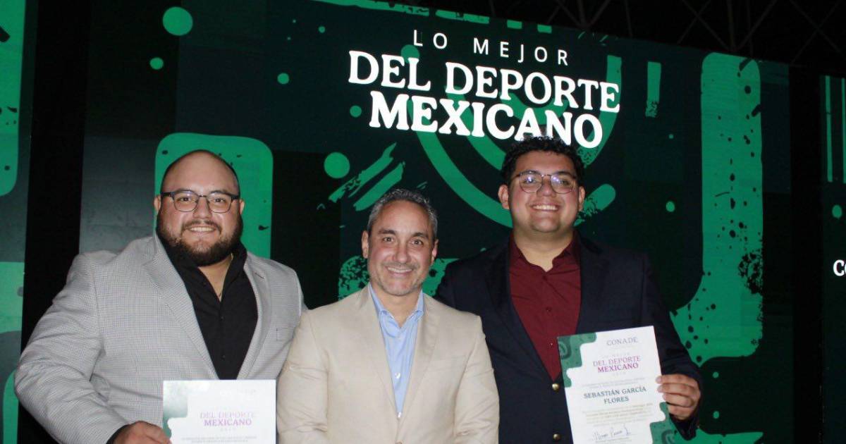 Coahuila brilla en la gala ‘Lo Mejor del Deporte Mexicano’ con múltiples medallistas mundiales