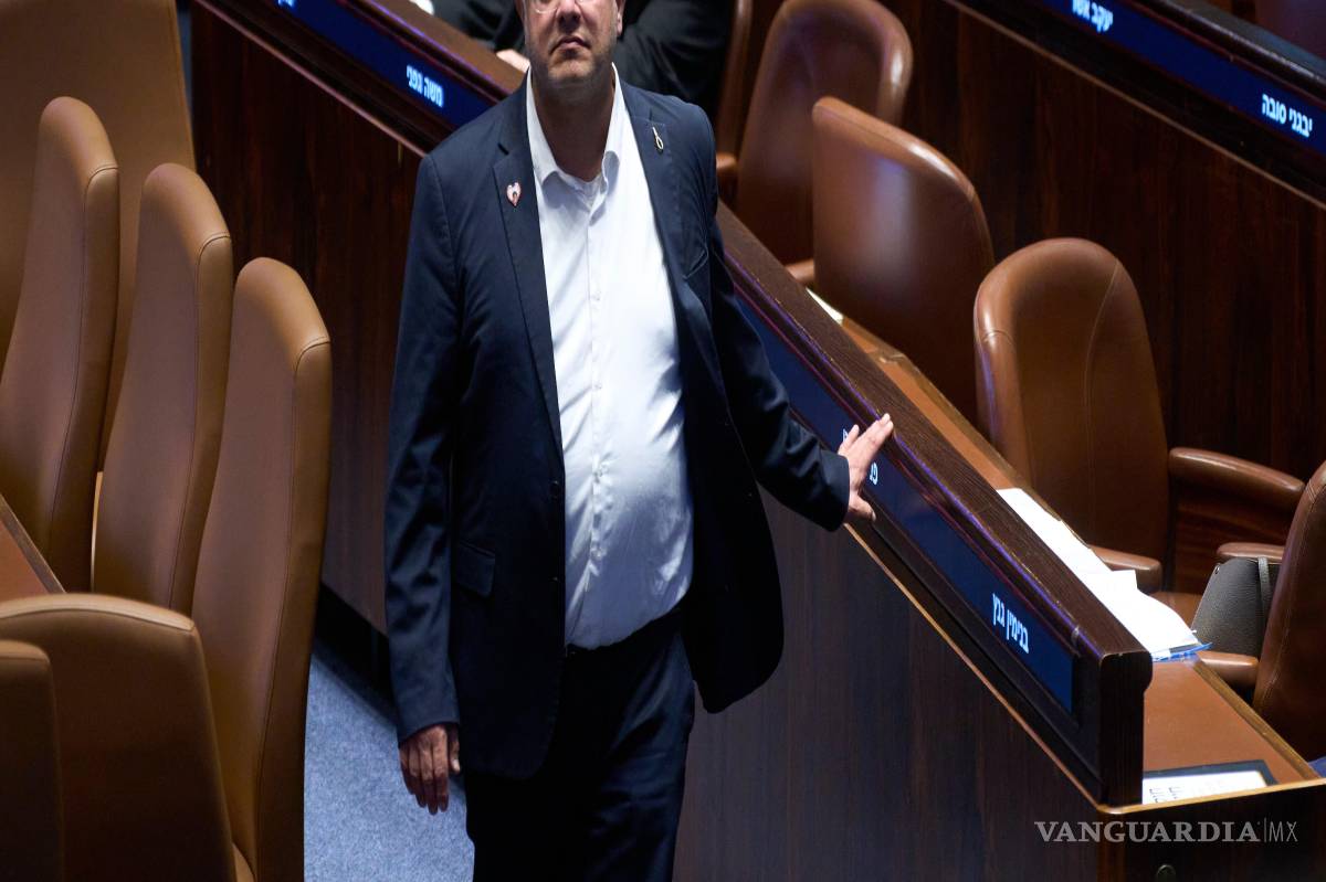 $!El ministro israelí de Seguridad Nacional Itamar Ben-Gvir en el parlamento en Jerusalén, el 20 de mayo del 2026.