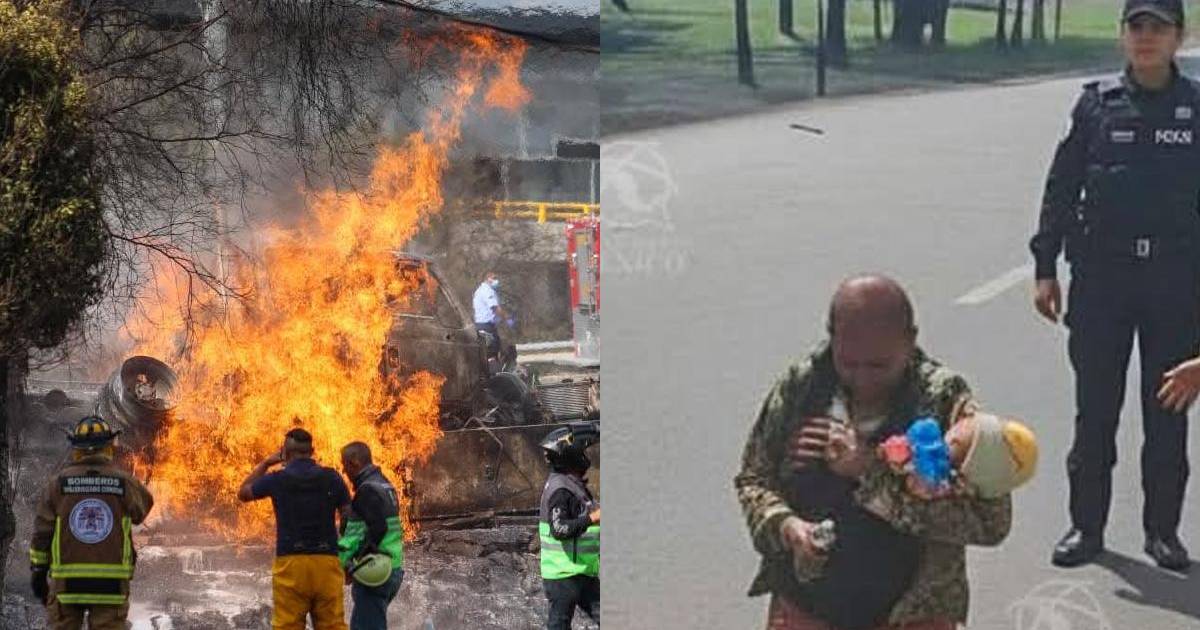 ¡Heroína!... Alicia arriesgó su propia vida para proteger a su nieta en explosión; tiene quemaduras en 98% del cuerpo